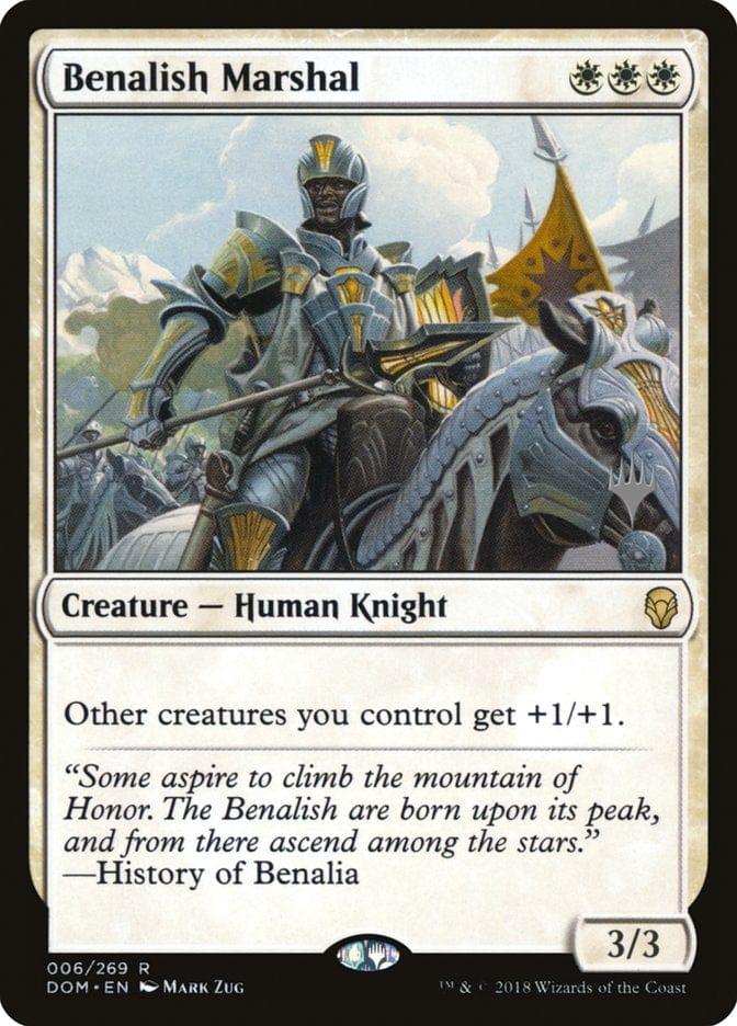Benalish Marshal (Promo Pack) [Dominaria Promos] - La Boîte Mystère ( The Mystery Box)