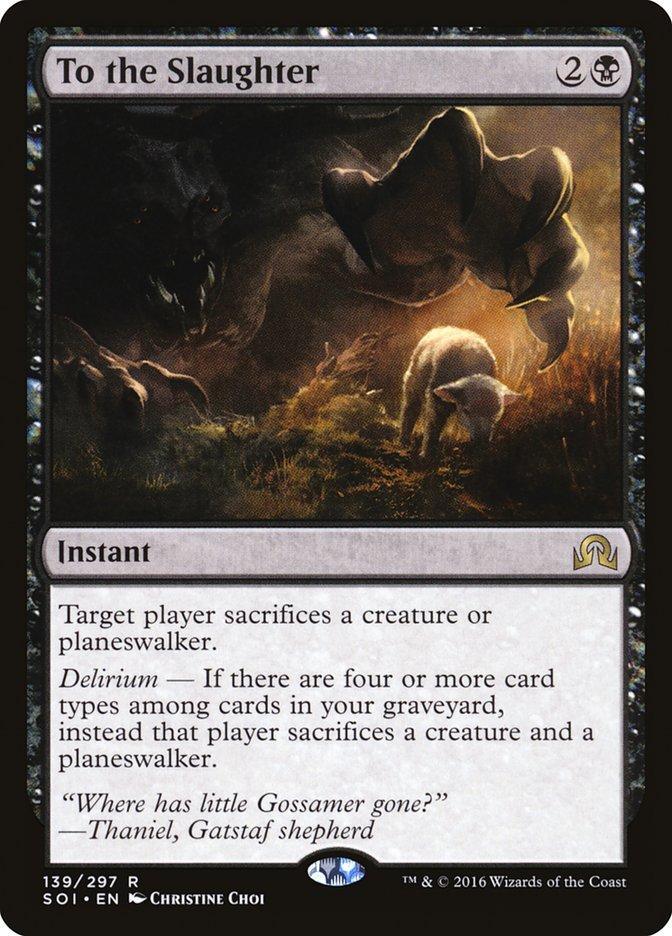 To the Slaughter [Shadows over Innistrad] - La Boîte Mystère ( The Mystery Box)