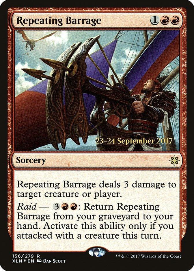 Repeating Barrage [Ixalan Prerelease Promos] - La Boîte Mystère ( The Mystery Box)
