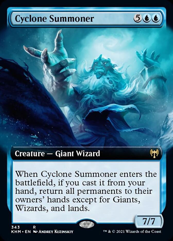 Cyclone Summoner (Extended Art) [Kaldheim] - La Boîte Mystère ( The Mystery Box)