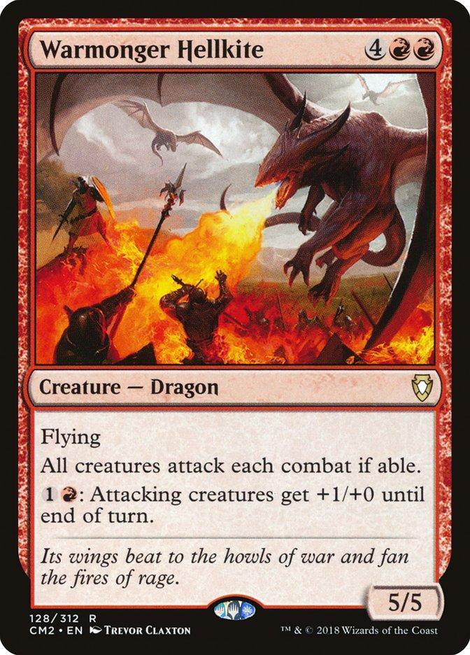 Warmonger Hellkite [Commander Anthology Volume II] - La Boîte Mystère ( The Mystery Box)