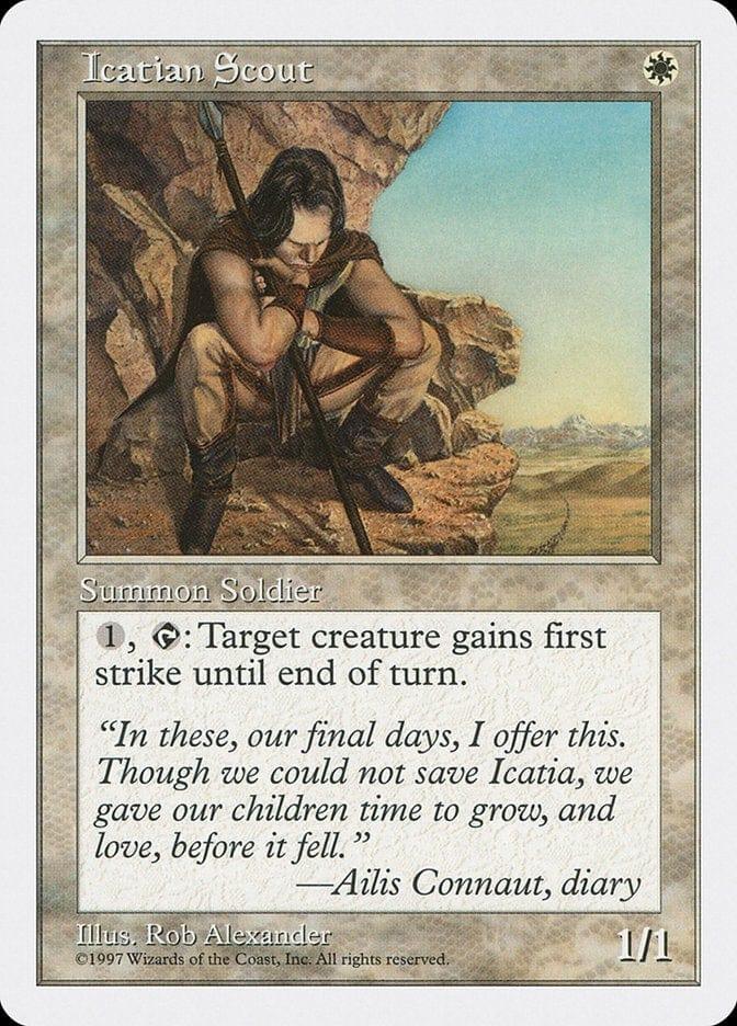 Icatian Scout [Fifth Edition] - La Boîte Mystère ( The Mystery Box)
