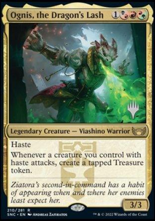 Ognis, the Dragon's Lash (Promo Pack) [Streets of New Capenna Promos] - La Boîte Mystère ( The Mystery Box)