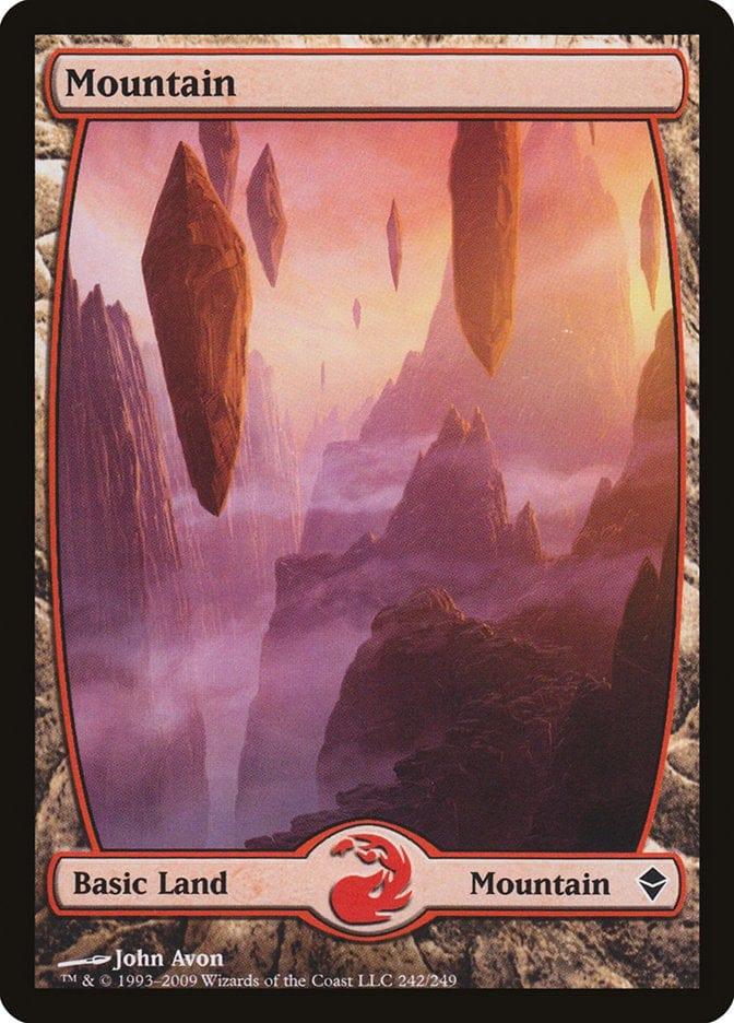Mountain (242) [Zendikar] - La Boîte Mystère ( The Mystery Box)