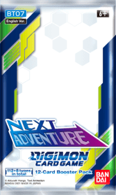 Digimon DIGIMON NEXT ADVENTURE BOOSTER Release Date:  2022-01-28