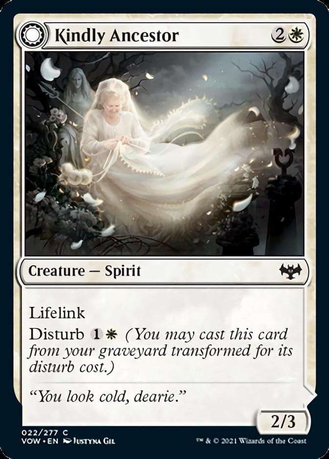 Kindly Ancestor // Ancestor's Embrace [Innistrad: Crimson Vow] - La Boîte Mystère ( The Mystery Box)