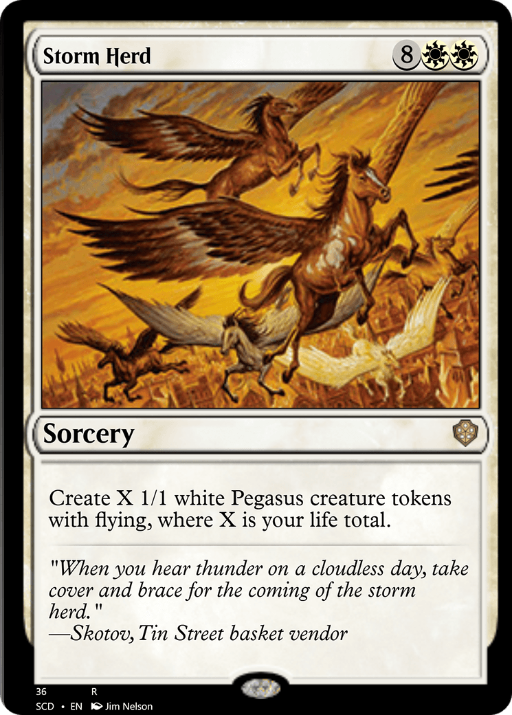 Storm Herd [Starter Commander Decks] - La Boîte Mystère ( The Mystery Box)