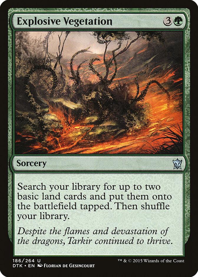 Explosive Vegetation [Dragons of Tarkir] - La Boîte Mystère ( The Mystery Box)