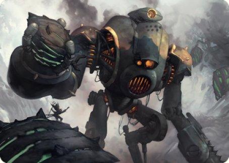 Rust Goliath Art Card [The Brothers' War Art Series] - La Boîte Mystère ( The Mystery Box)