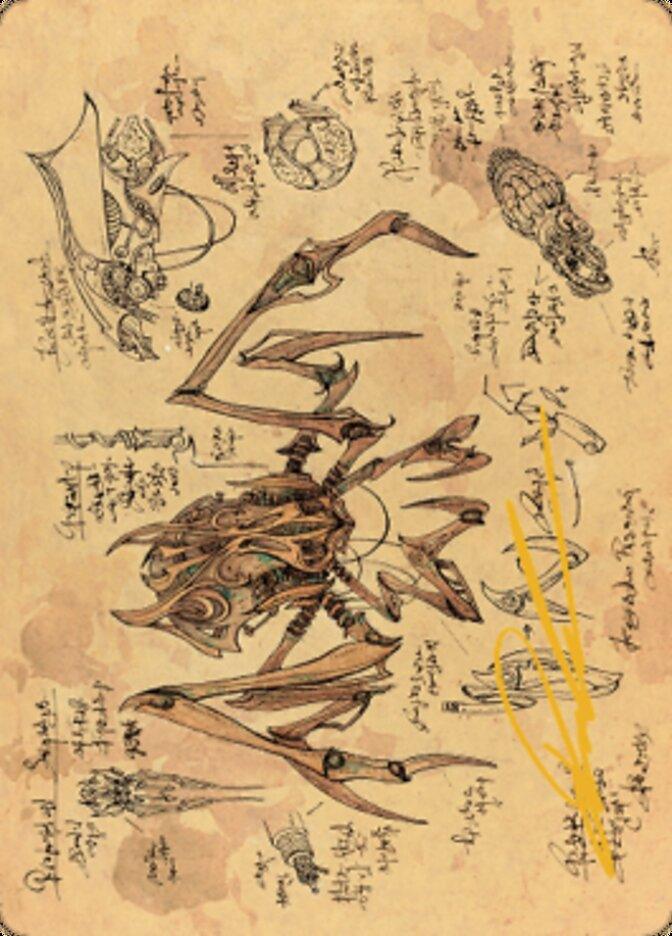Scrap Trawler Art Card (Gold-Stamped Signature) [The Brothers' War Art Series] - La Boîte Mystère ( The Mystery Box)
