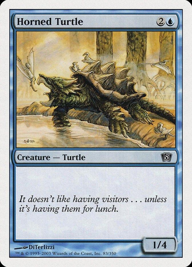 Horned Turtle [Eighth Edition] - La Boîte Mystère ( The Mystery Box)