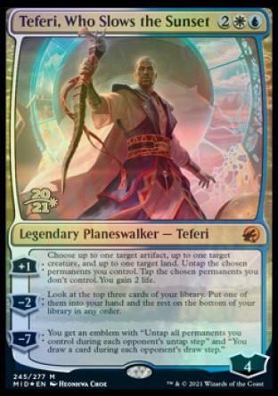 Teferi, Who Slows the Sunset [Innistrad: Midnight Hunt Prerelease Promos] - La Boîte Mystère ( The Mystery Box)