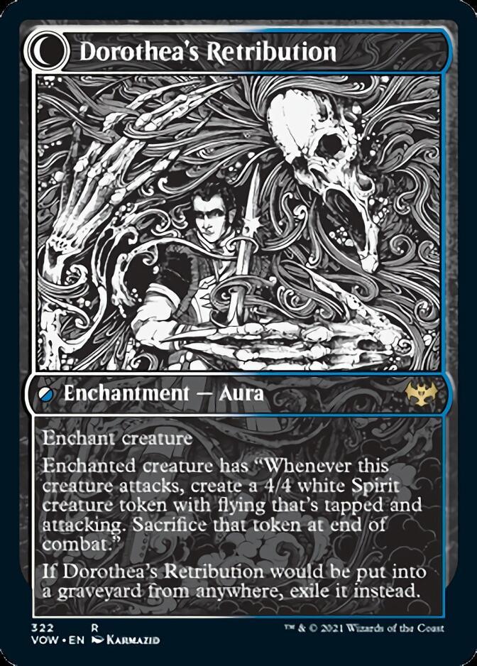 Dorothea, Vengeful Victim // Dorothea's Retribution (Showcase Eternal Night) [Innistrad: Crimson Vow] - La Boîte Mystère ( The Mystery Box)