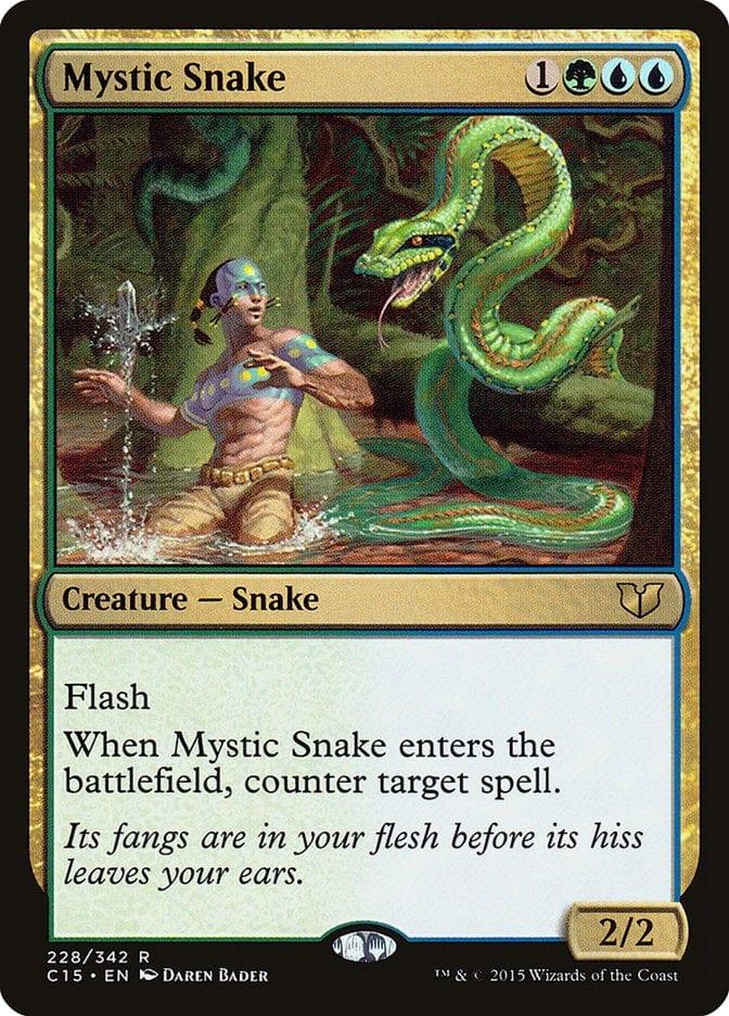 Mystic Snake [Commander 2015] - La Boîte Mystère ( The Mystery Box)