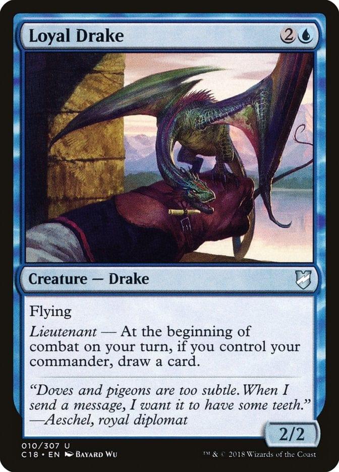 Loyal Drake [Commander 2018] - La Boîte Mystère ( The Mystery Box)