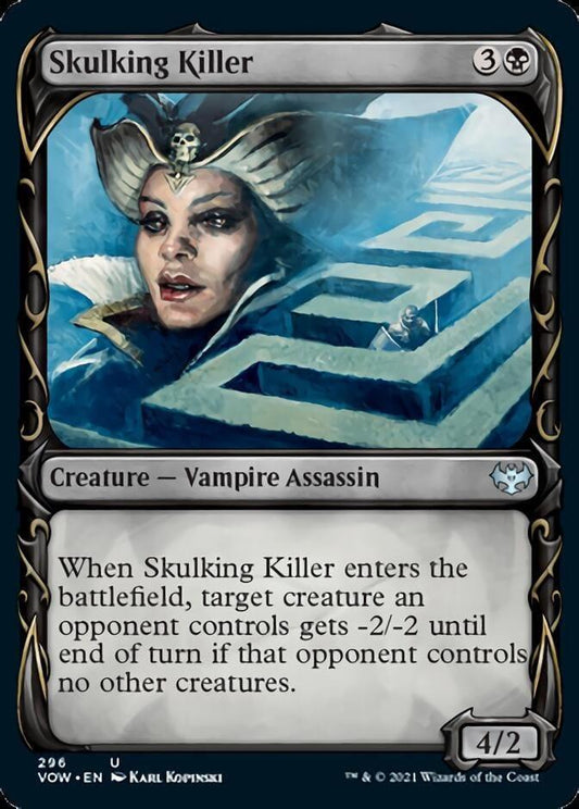 Skulking Killer (Showcase Fang Frame) [Innistrad: Crimson Vow] - La Boîte Mystère ( The Mystery Box)