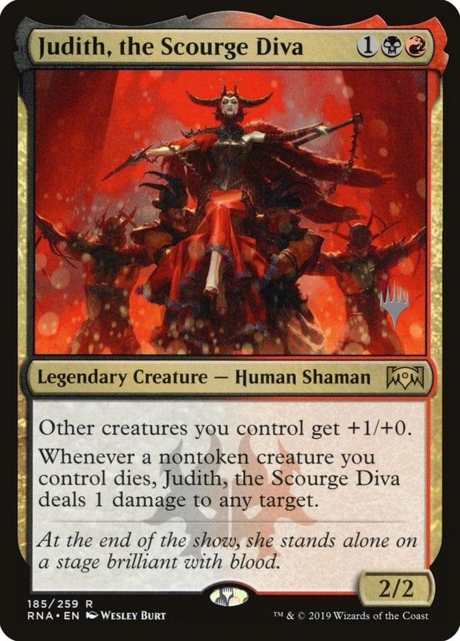 Judith, the Scourge Diva (Promo Pack) [Ravnica Allegiance Promos] - La Boîte Mystère ( The Mystery Box)