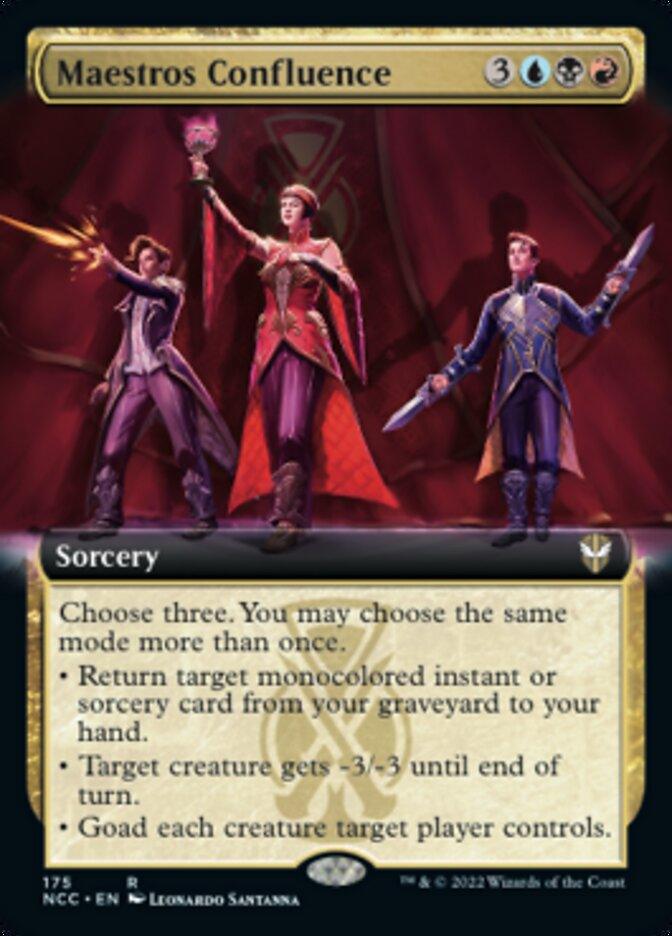 Maestros Confluence (Extended Art) [Streets of New Capenna Commander] - La Boîte Mystère ( The Mystery Box)