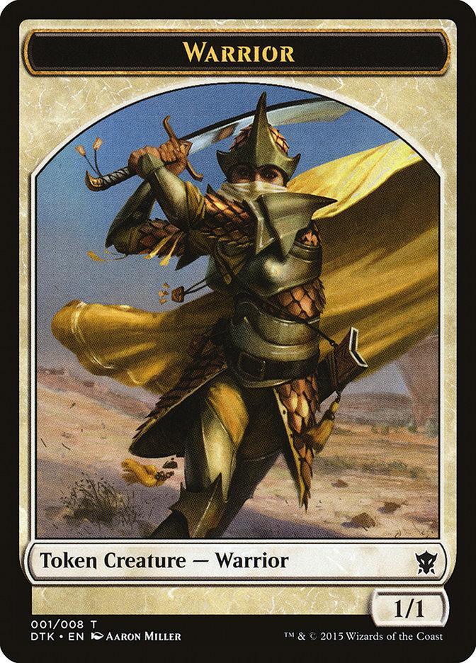Warrior [Dragons of Tarkir Tokens] - La Boîte Mystère ( The Mystery Box)