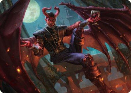 Raphael, Fiendish Savior Art Card (40) [Commander Legends: Battle for Baldur's Gate Art Series] - La Boîte Mystère ( The Mystery Box)