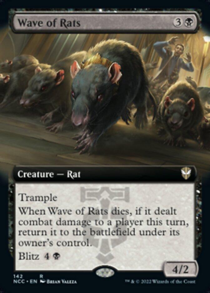 Wave of Rats (Extended Art) [Streets of New Capenna Commander] - La Boîte Mystère ( The Mystery Box)