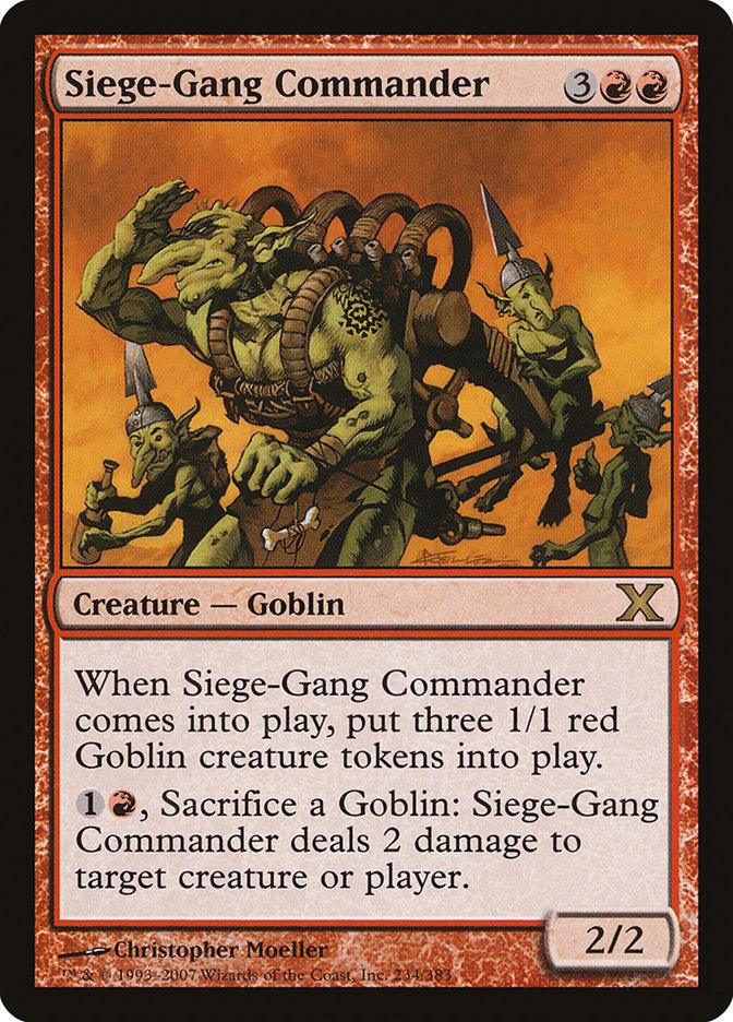 Siege-Gang Commander [Tenth Edition] - La Boîte Mystère ( The Mystery Box)