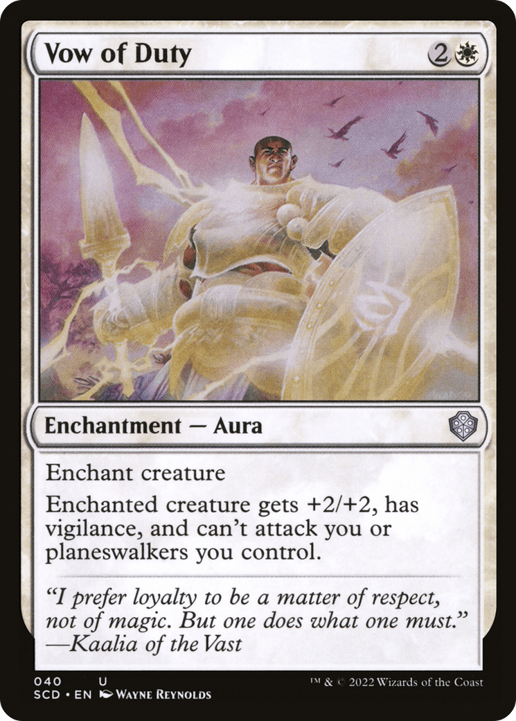 Vow of Duty [Starter Commander Decks] - La Boîte Mystère ( The Mystery Box)