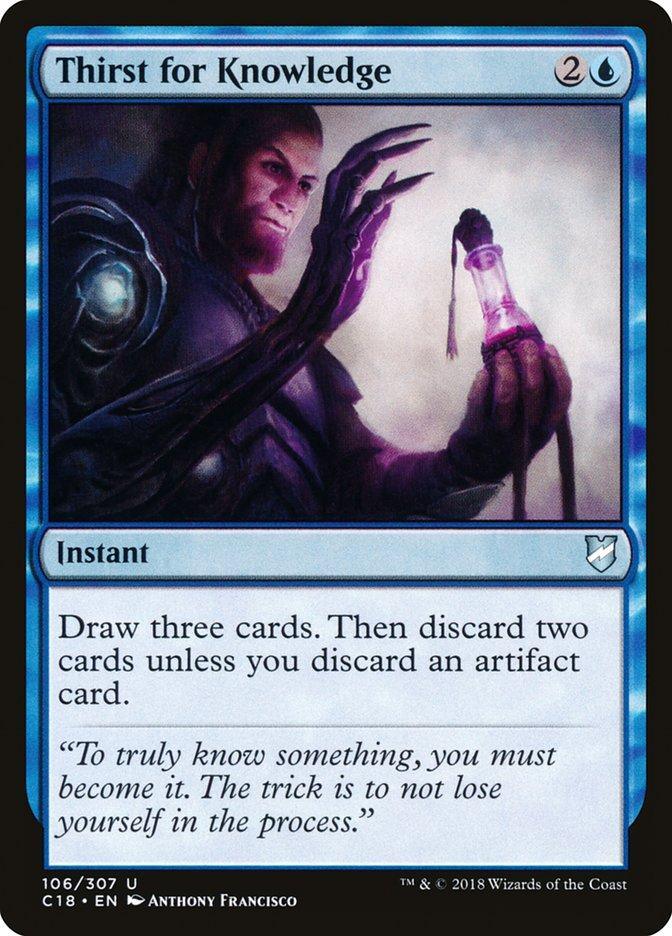 Thirst for Knowledge [Commander 2018] - La Boîte Mystère ( The Mystery Box)
