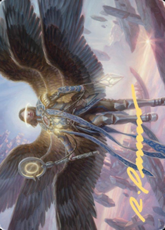 Angel of Destiny Art Card (Gold-Stamped Signature) [Zendikar Rising Art Series] - La Boîte Mystère ( The Mystery Box)
