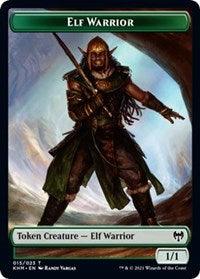 Elf Warrior // Servo Double-sided Token [Kaldheim Commander Tokens] - La Boîte Mystère ( The Mystery Box)