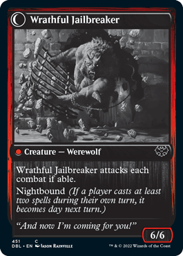 Weary Prisoner // Wrathful Jailbreaker [Innistrad: Double Feature] - La Boîte Mystère ( The Mystery Box)