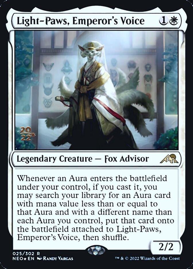Light-Paws, Emperor's Voice [Kamigawa: Neon Dynasty Prerelease Promos] - La Boîte Mystère ( The Mystery Box)