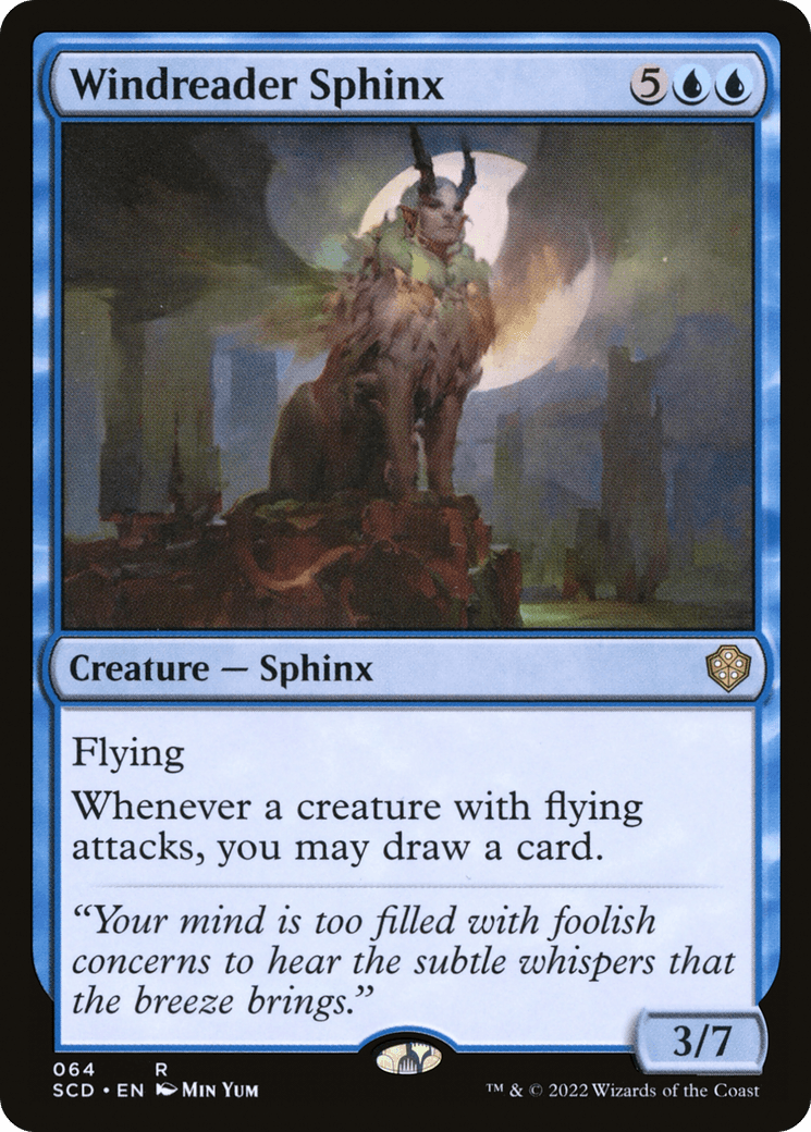Windreader Sphinx [Starter Commander Decks] - La Boîte Mystère ( The Mystery Box)