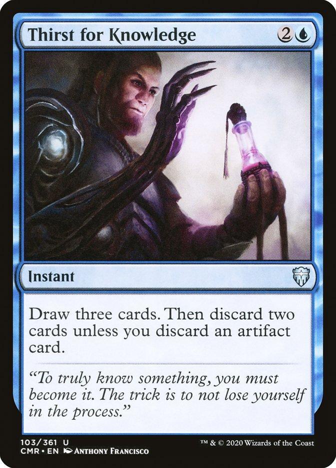 Thirst for Knowledge [Commander Legends] - La Boîte Mystère ( The Mystery Box)