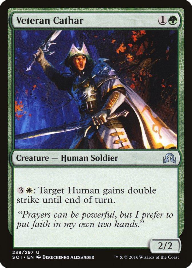 Veteran Cathar [Shadows over Innistrad] - La Boîte Mystère ( The Mystery Box)