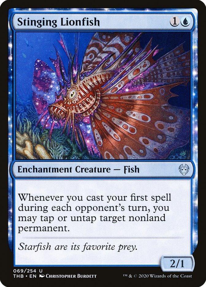 Stinging Lionfish [Theros Beyond Death] - La Boîte Mystère ( The Mystery Box)