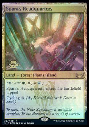 Spara's Headquarters [Streets of New Capenna Prerelease Promos] - La Boîte Mystère ( The Mystery Box)