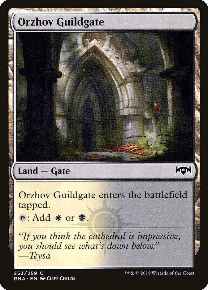 Orzhov Guildgate (253/259) [Ravnica Allegiance] - La Boîte Mystère ( The Mystery Box)