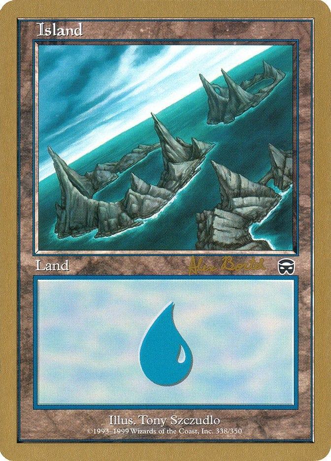 Island (ab338a) [World Championship Decks 2001] - La Boîte Mystère ( The Mystery Box)