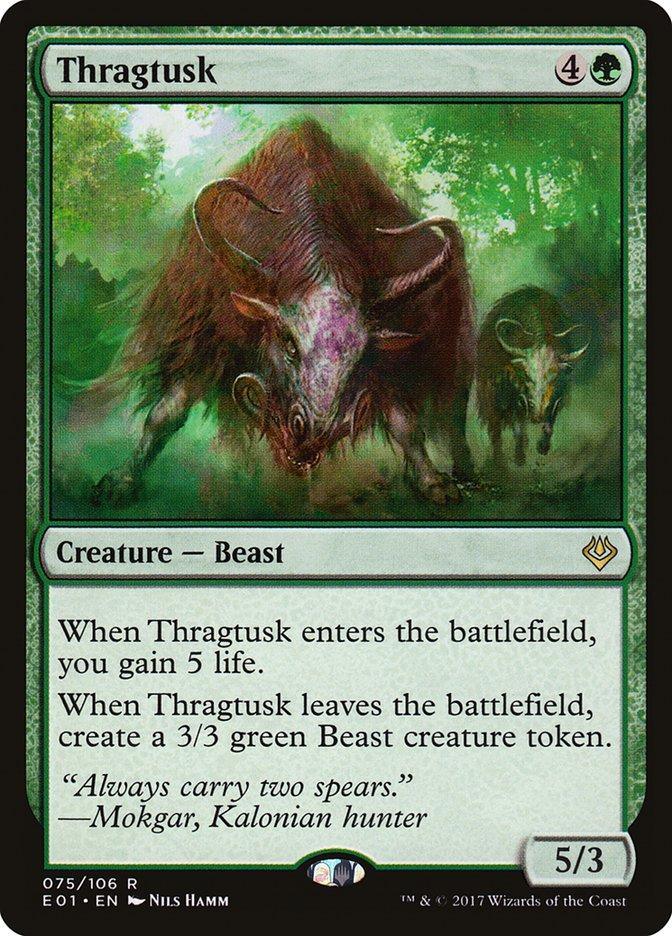 Thragtusk [Archenemy: Nicol Bolas] - La Boîte Mystère ( The Mystery Box)
