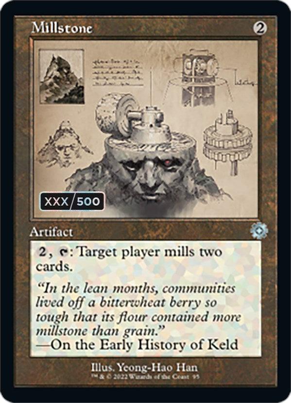 Millstone (Retro Schematic) (Serial Numbered) [The Brothers' War Retro Artifacts] - La Boîte Mystère ( The Mystery Box)