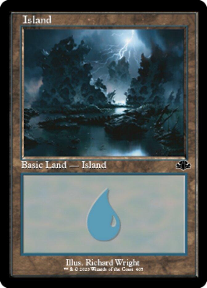 Island (405) (Retro) [Dominaria Remastered] - La Boîte Mystère ( The Mystery Box)