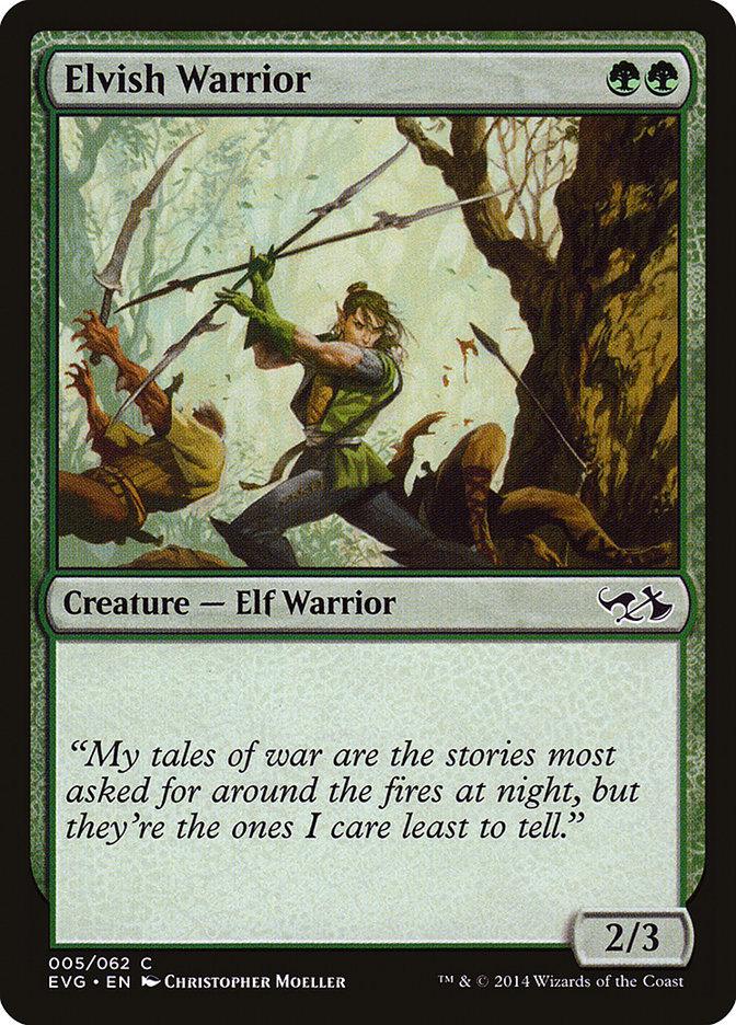 Elvish Warrior (Elves vs. Goblins) [Duel Decks Anthology] - La Boîte Mystère ( The Mystery Box)