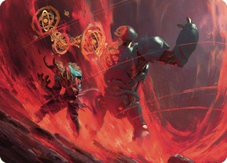 Twinferno Art Card [Dominaria United Art Series] - La Boîte Mystère ( The Mystery Box)