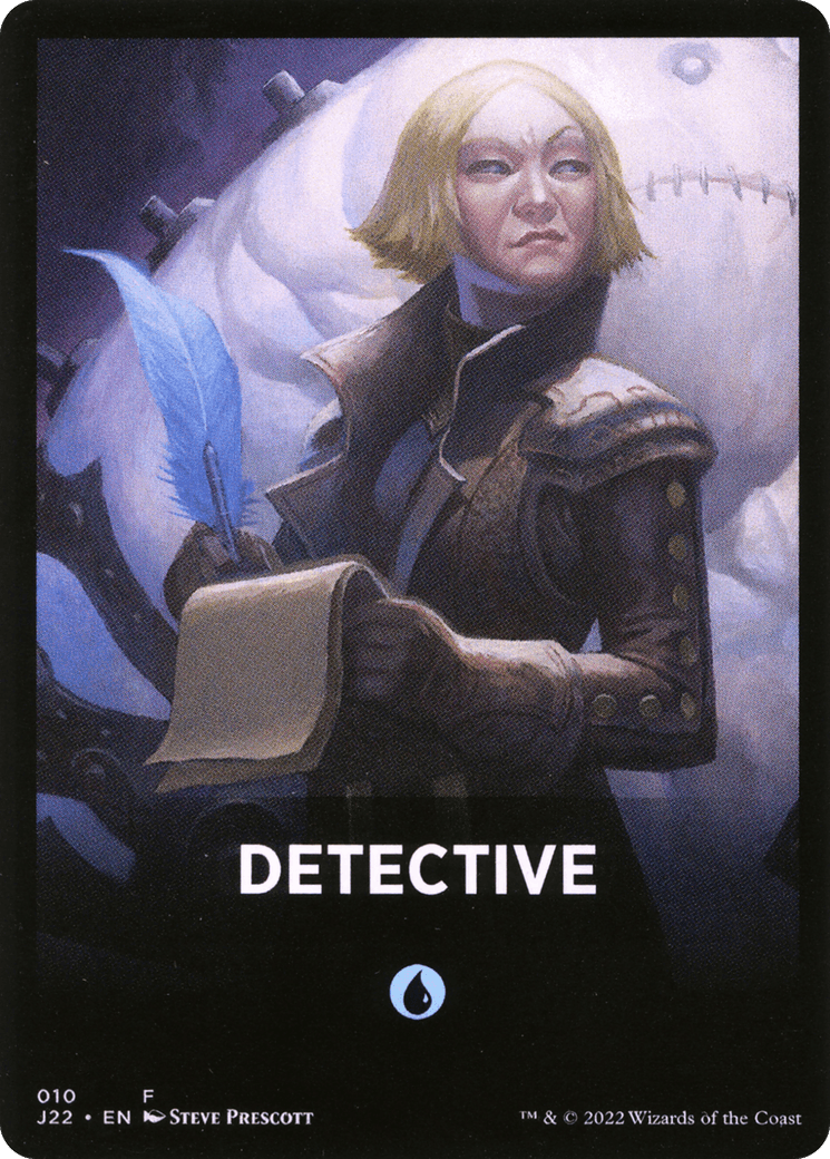 Detective Theme Card [Jumpstart 2022 Front Cards] - La Boîte Mystère ( The Mystery Box)