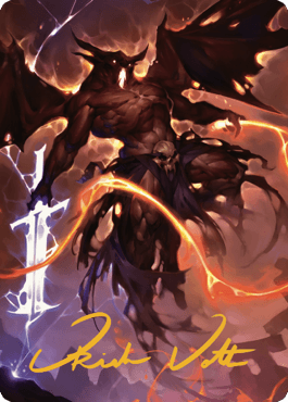 Balor Art Card (Gold-Stamped Signature) [Commander Legends: Battle for Baldur's Gate Art Series] - La Boîte Mystère ( The Mystery Box)