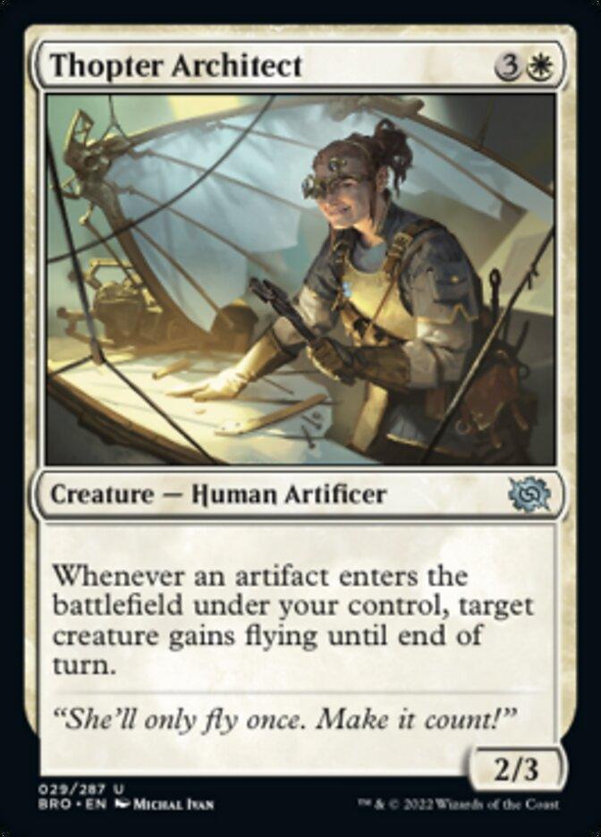 Thopter Architect [The Brothers' War] - La Boîte Mystère ( The Mystery Box)