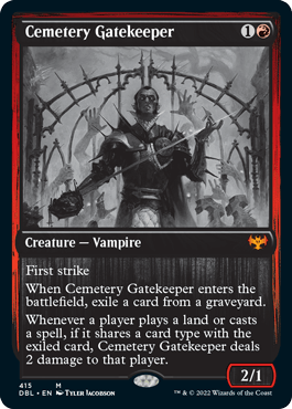 Cemetery Gatekeeper [Innistrad: Double Feature] - La Boîte Mystère ( The Mystery Box)