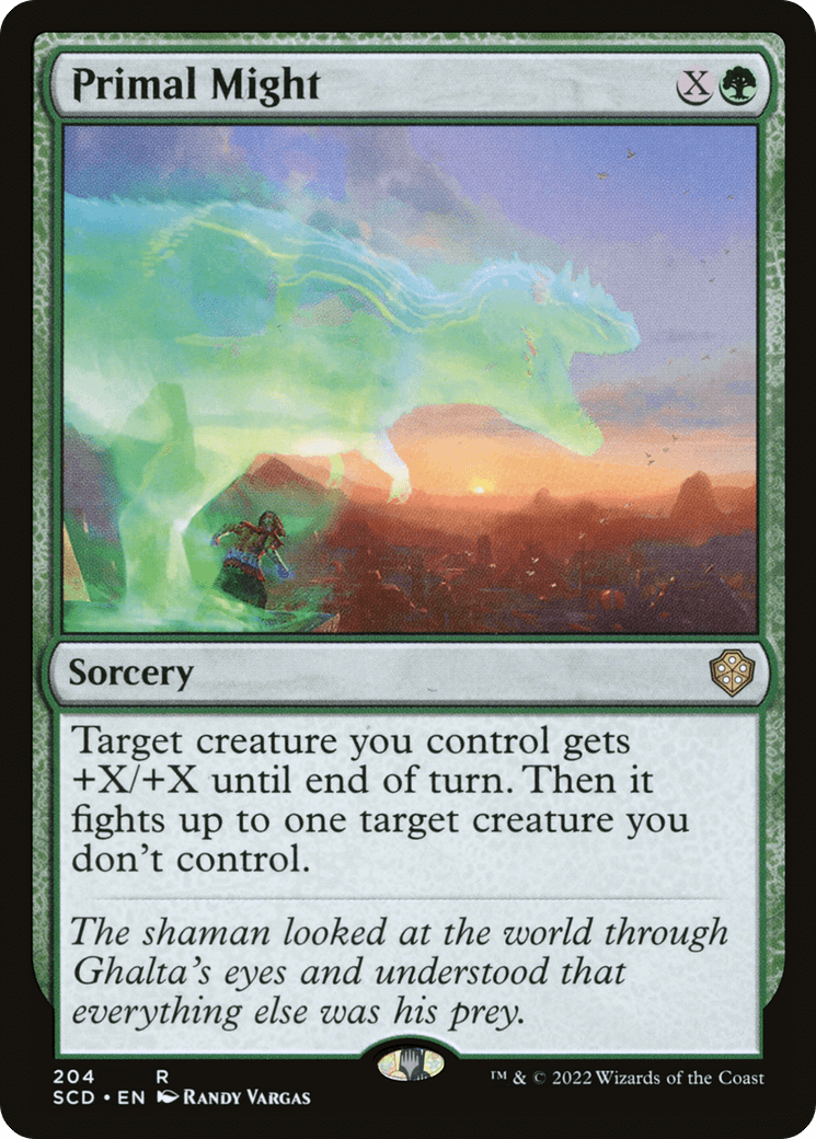 Primal Might [Starter Commander Decks] - La Boîte Mystère ( The Mystery Box)