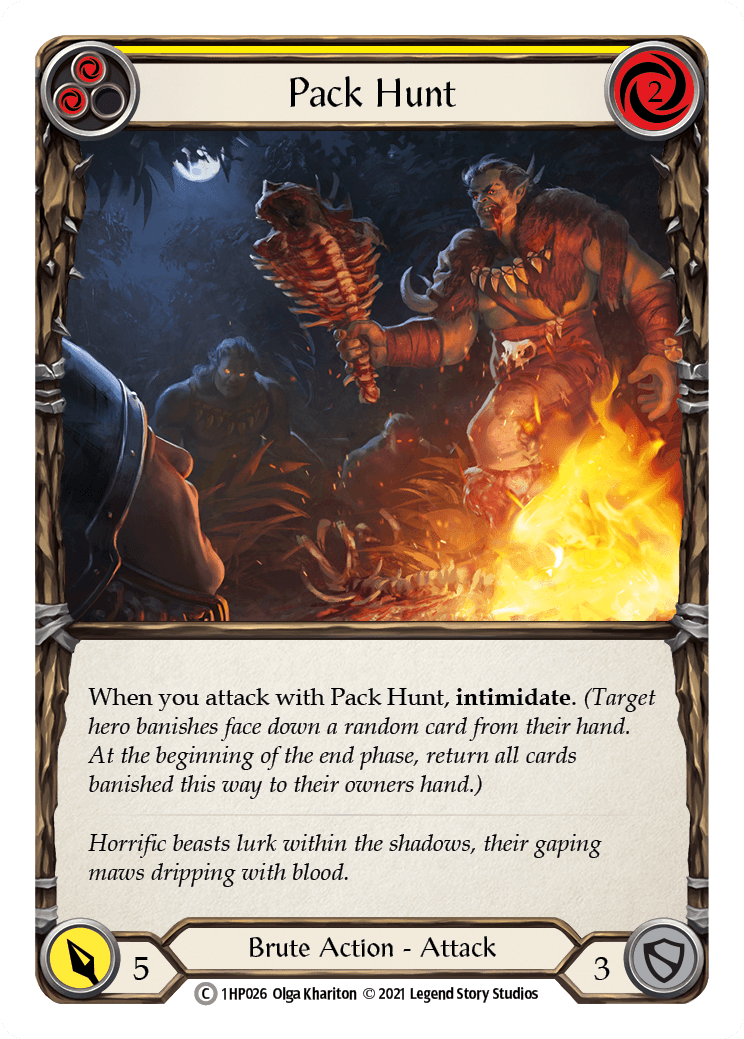 Pack Hunt (Yellow) [1HP026] - La Boîte Mystère ( The Mystery Box)
